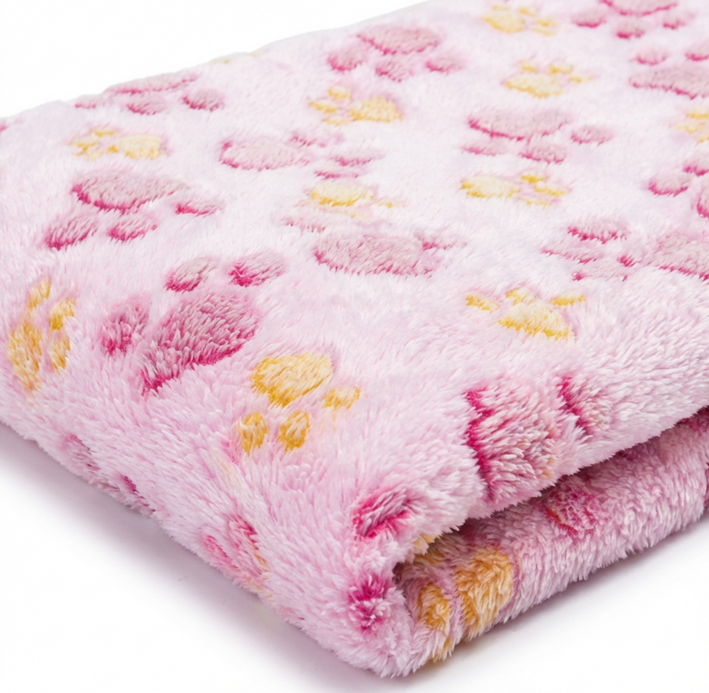 Couverture douce en flanelle pour chiens