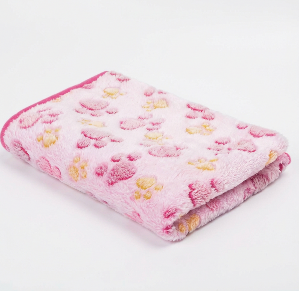 Couverture douce en flanelle pour chiens