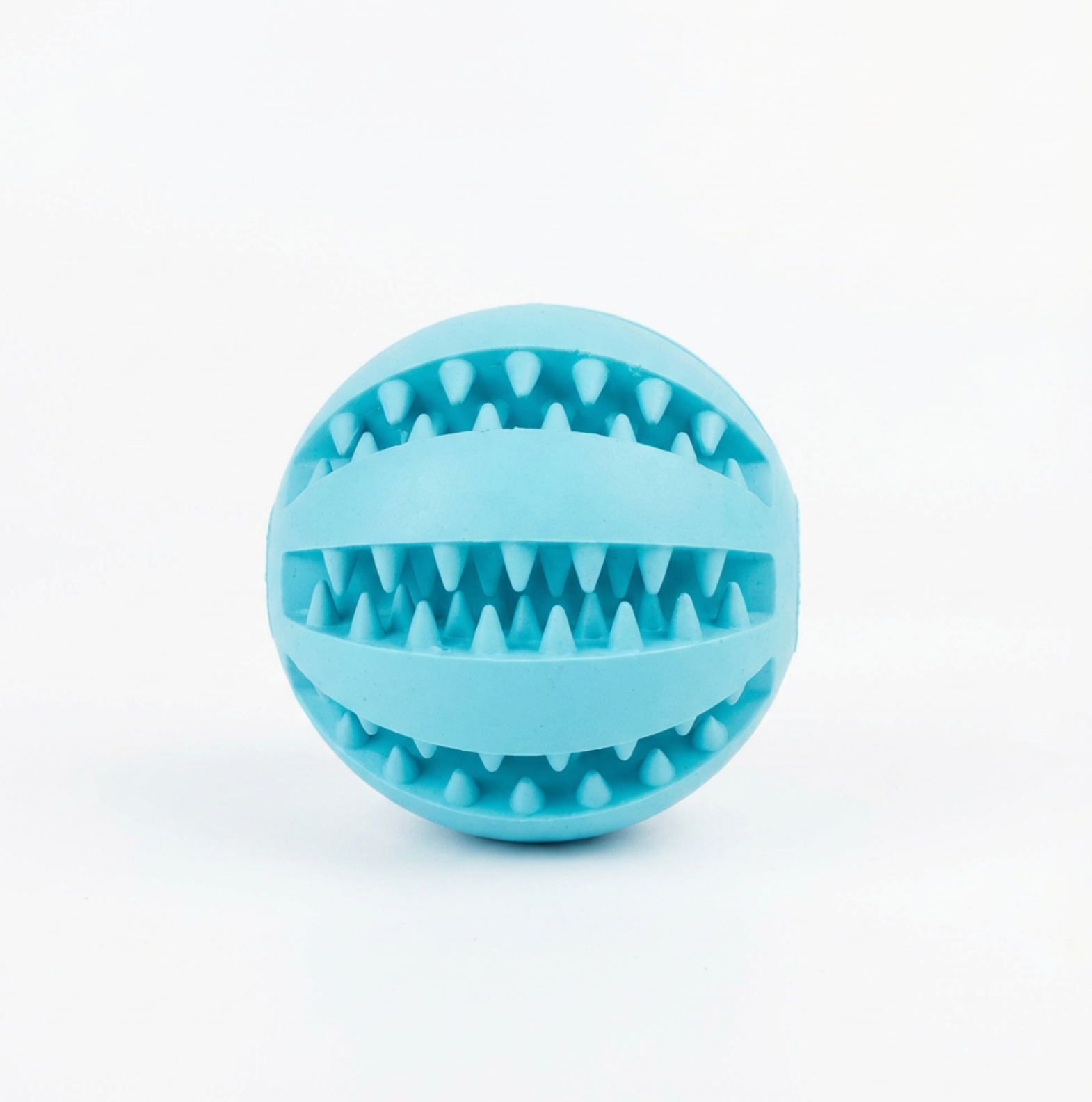 Balle jouet interactive en caoutchouc pour chien et chat