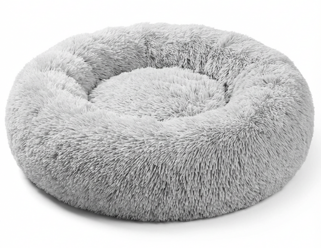 Panier Relaxant Premium pour Chien – Ultra Moelleux, Anti-Anxiété et Chauffant