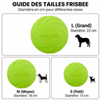 Disque volant résistant à la morsure pour chien – Jouet interactif et entraînement