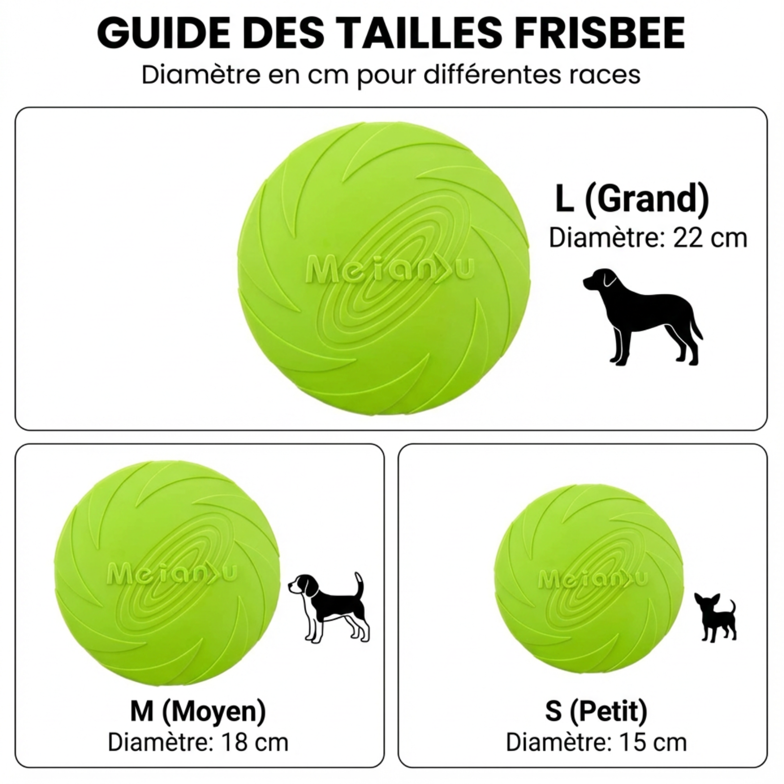 Disque volant résistant à la morsure pour chien – Jouet interactif et entraînement