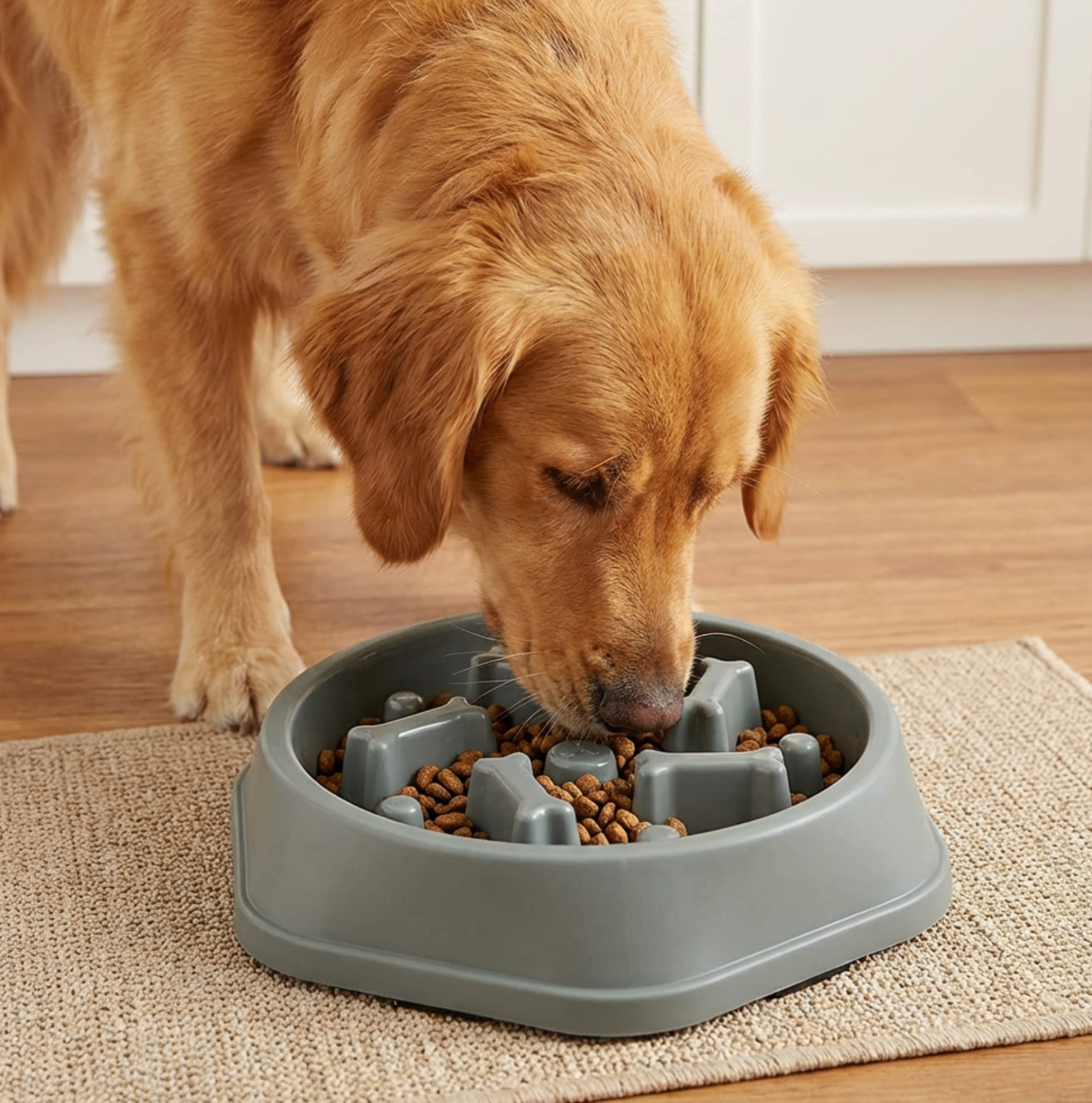 Bol de nourriture lente pour chien et chat